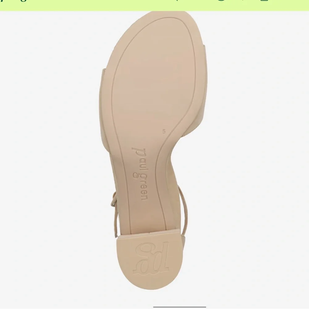 Paul Green 7469 Pump tan  $339 - Picture 7 of 9